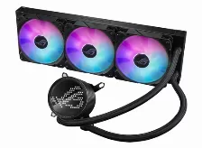 Disipador Asus Rog Ryuo Iii 360 Argb, Kit De Enfriamiento Líquido, 12 Cm, 2200 Rpm, 36.45 Db, 70.07 Cfm, Negro